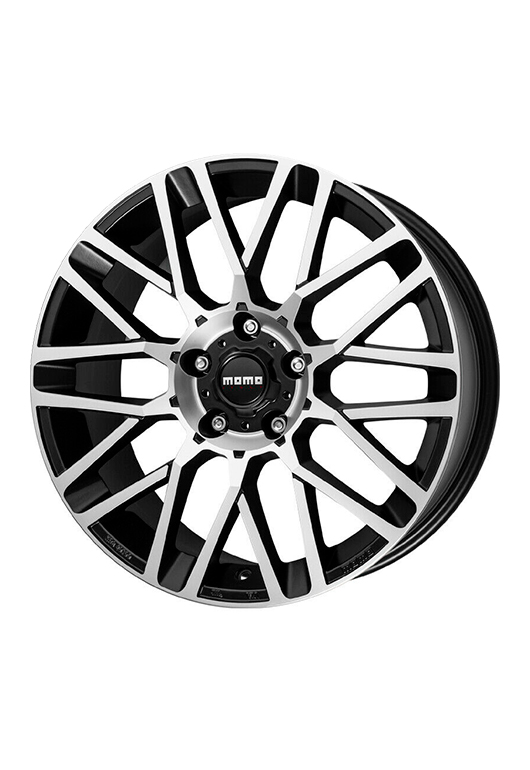MOMO italy REVENGE EVO MATT BLACK POLISHED